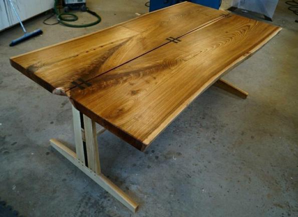 Live edge Matbord/soffbord/köksö mfl. - Bild 20